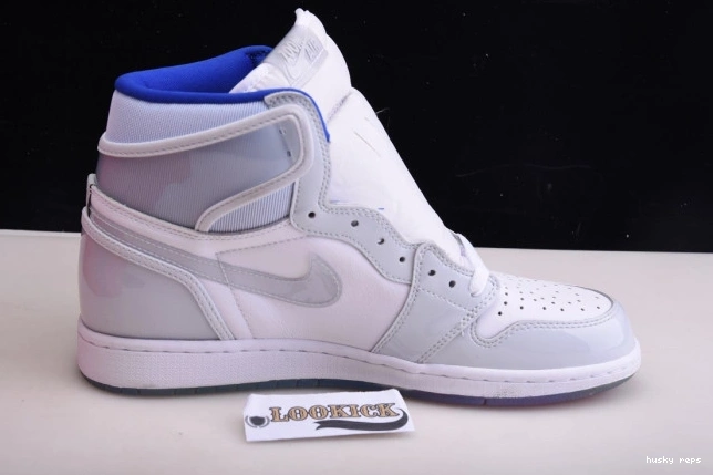 Cheap Husky Air High Retro White Zoom Blue Jordan Racer 1 CK6637-104 0719